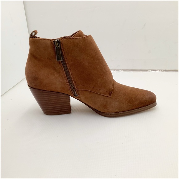{Michael Kors} Suede Ankle Bootie - Picture 7 of 16